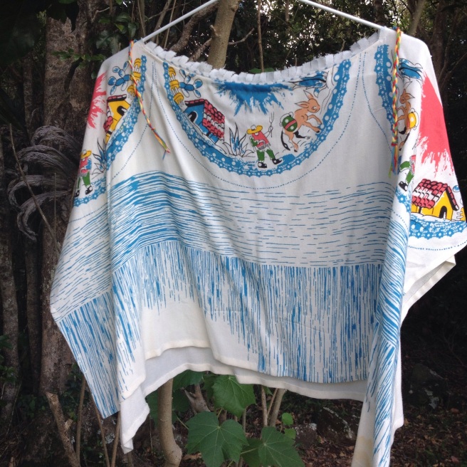 Cropped Top - Vintage Fabric - Melinda Blair Paterson - 2015